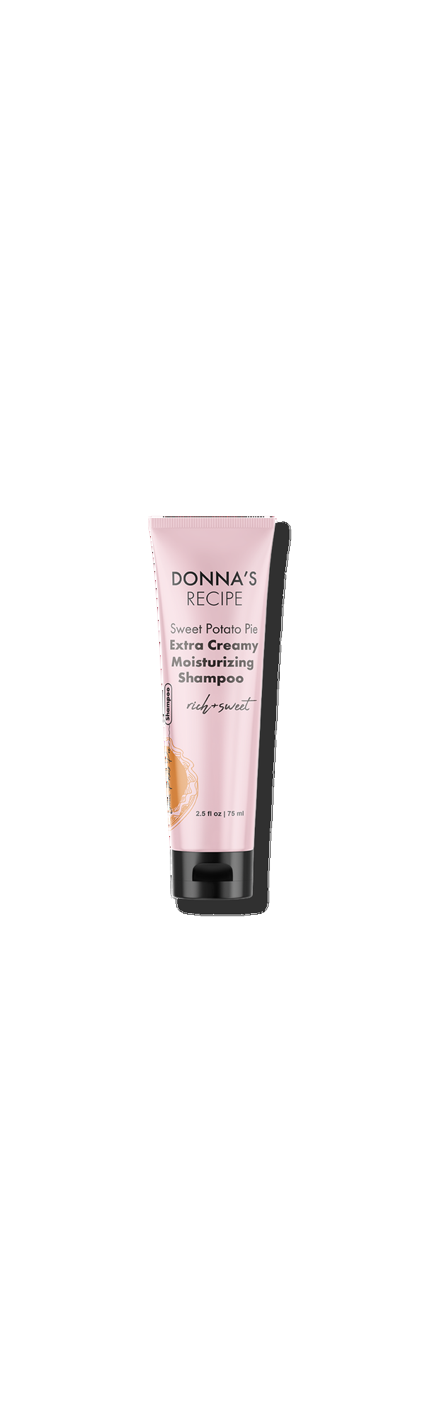 Ulta DONNA'S RECIPE  Travel Size Shampoo Sweet Potato Pie Extra Creamy Moisturizing