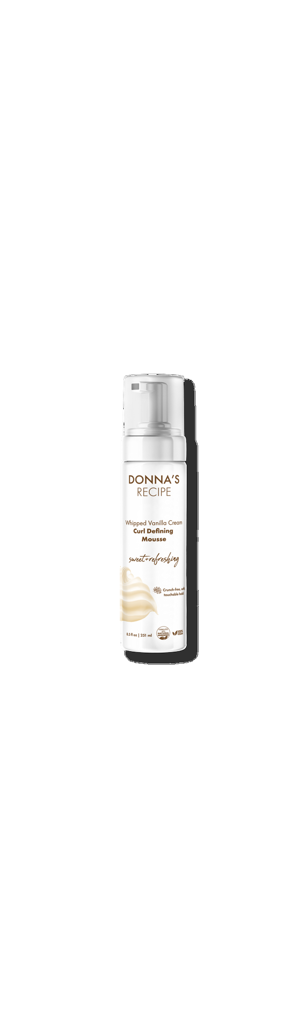 Ulta DONNA'S RECIPE  Whipped Vanilla Cream Curl Defining Mousse