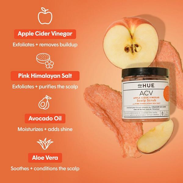 Ulta DpHUE  Apple Cider Vinegar Scalp Scrub With Pink Himalayan Sea Salt