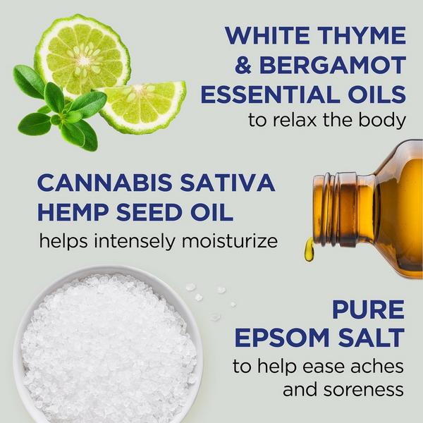 Ulta Dr Teal's  Cannabis Sativa Hemp Seed Oil Pure Epsom Salt