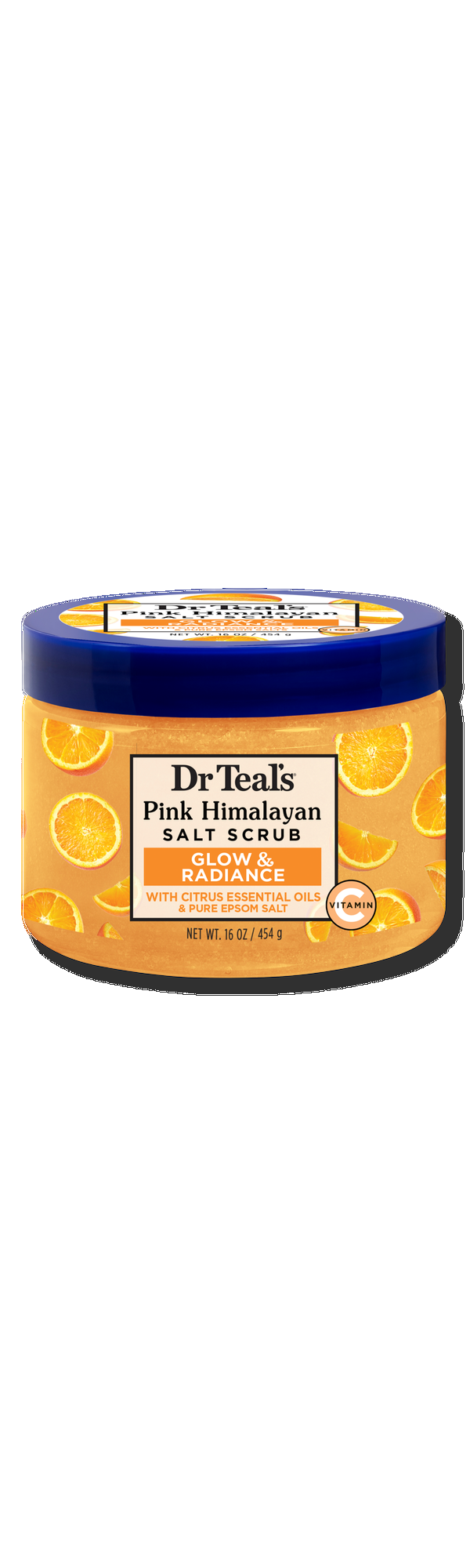 Ulta Dr Teal's  Glow & Radiance Salt Scrub with Pure Epsom Salt & Citrus