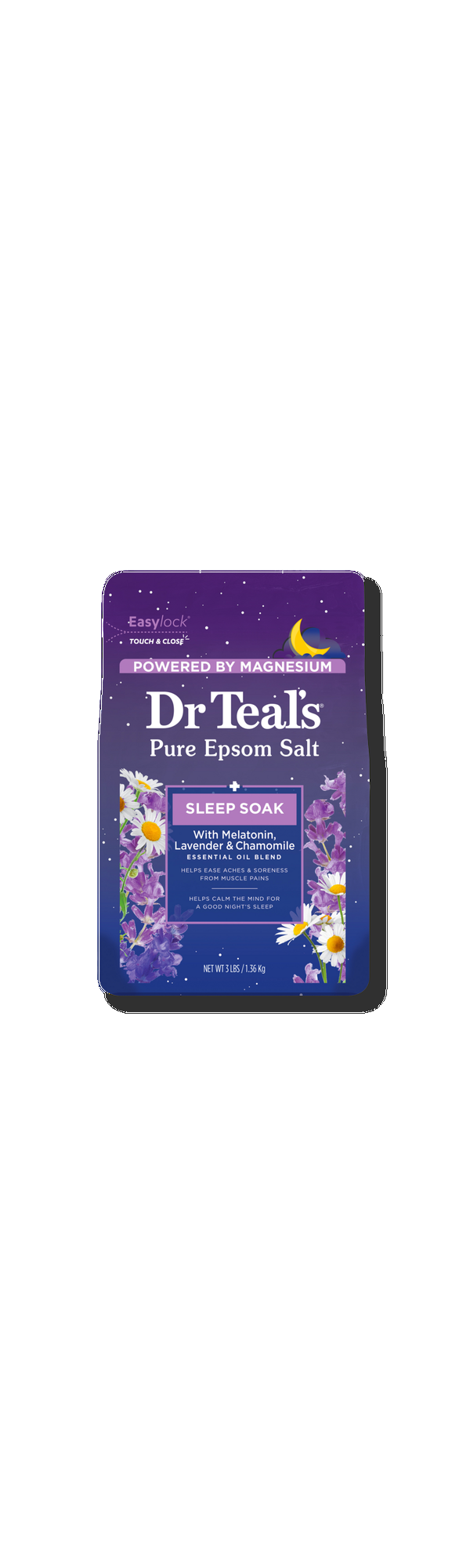 Ulta Dr Teal's  Pure Epsom Salt Soak Sleep Blend with Melatonin Lavender & Chamomile Essential Oils