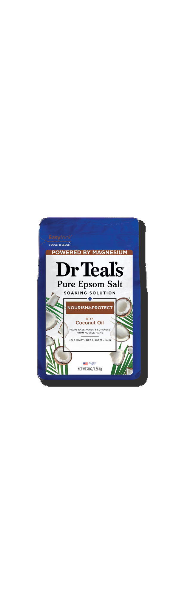 Ulta Dr Teal's  Pure Epsom Salt Soaking Solution with Coconut Oil
