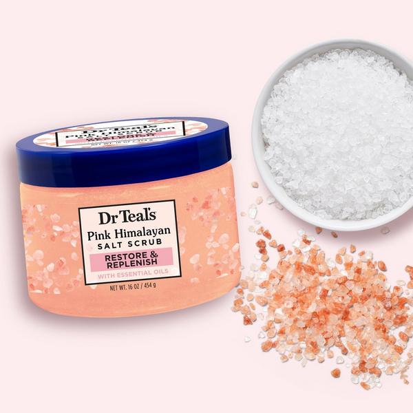 Ulta Dr Teal's  Restore & Replenish Pink Himalayan Sea Salt Scrub