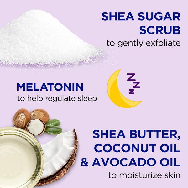 Ulta Dr Teal's  Shea Sugar Body Scrub With Melatonin Lavender And Chamomile Essential Oils