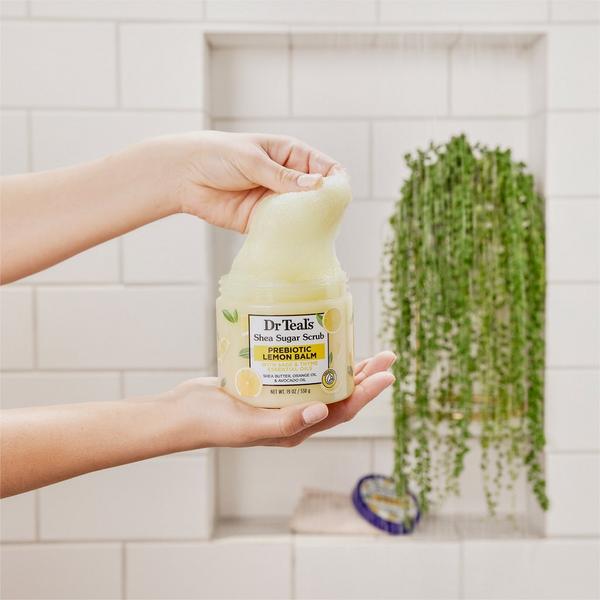 Ulta Dr Teal's  Shea Sugar Body Scrub With Prebiotic Lemon Balm And Essential Oils