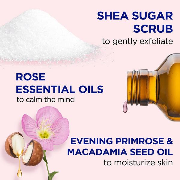 Ulta Dr Teal's  Shea Sugar Scrub With Rose Essential Oil & Macadamia Oil