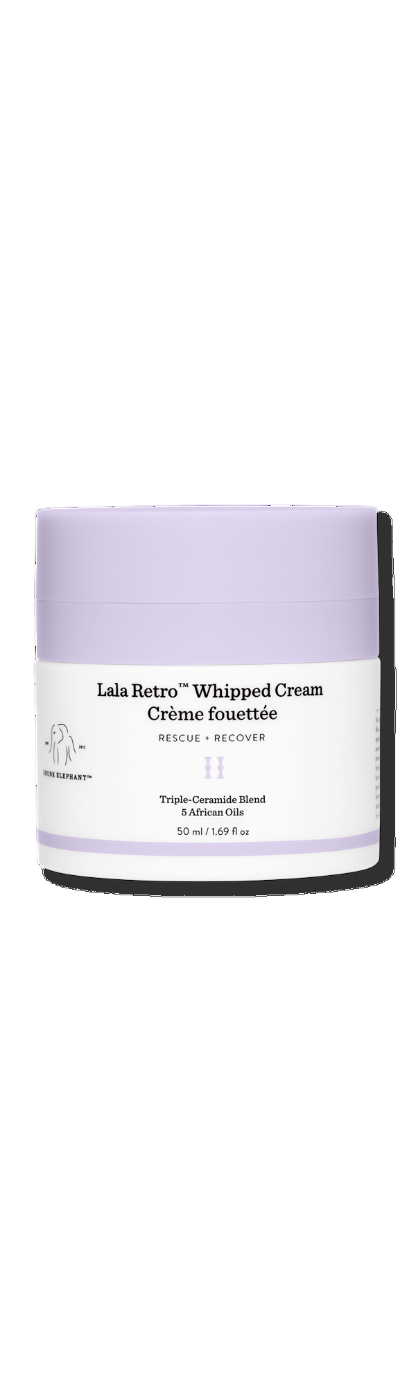 Ulta Drunk Elephant  Lala Retro Whipped Cream Moisturizer with Ceramides