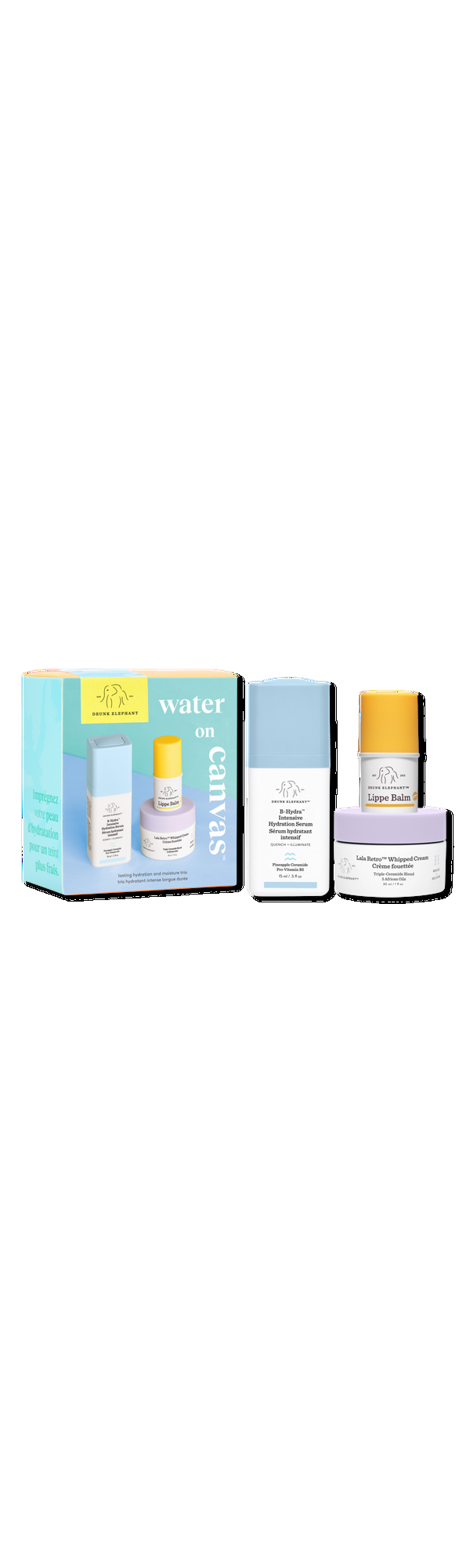 Ulta Drunk Elephant  Water on Canvas Travel-Size Kit