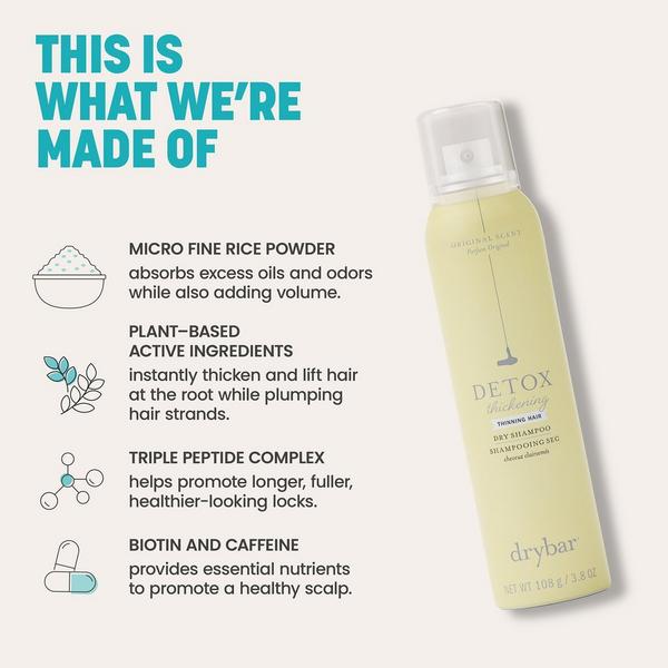 Ulta Drybar  Detox Thickening Dry Shampoo For Thinning Hair