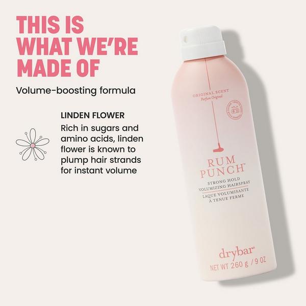 Ulta Drybar  Rum Punch Strong Hold Volumizing Hairspray