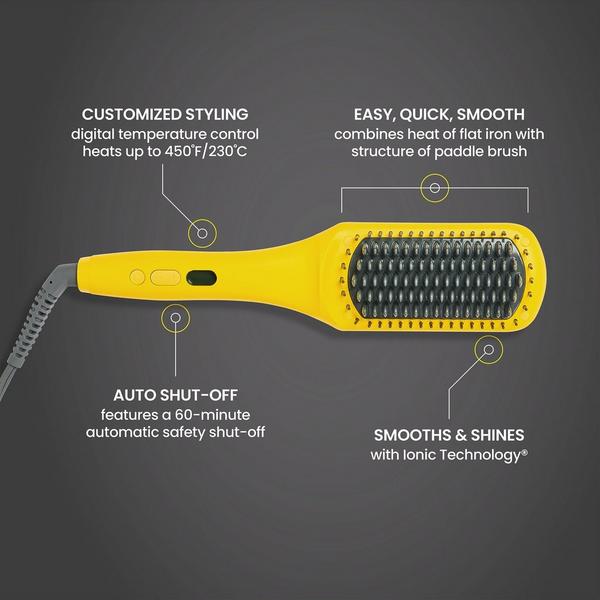 Ulta Drybar  The Brush Crush Heated Straightening Brush