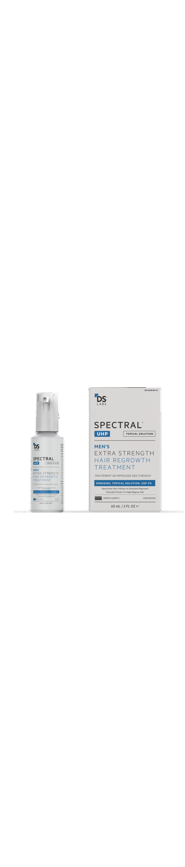 Ulta DS Laboratories  Spectral.UHP Men's Hair Regrowth with Minoxidil 5%
