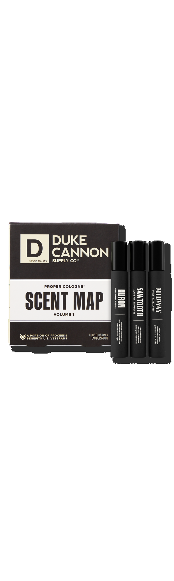Ulta Duke Cannon Supply Co  Proper Cologne Scent Map