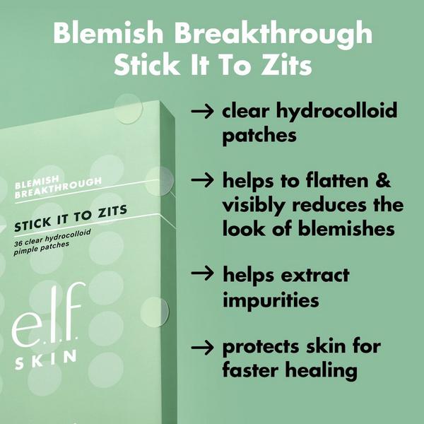 Ulta E.l.f. Cosmetics  Blemish Breakthrough Stick It To Zits Pimple Patches