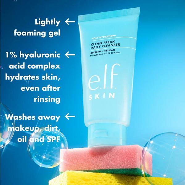 Ulta E.l.f. Cosmetics  Holy Hydration Clean Freak Daily Cleanser