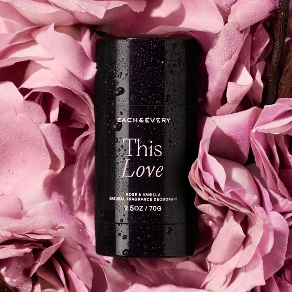 Ulta Each & Every  This Love Rose & Vanilla Natural Fragrance Deodorant