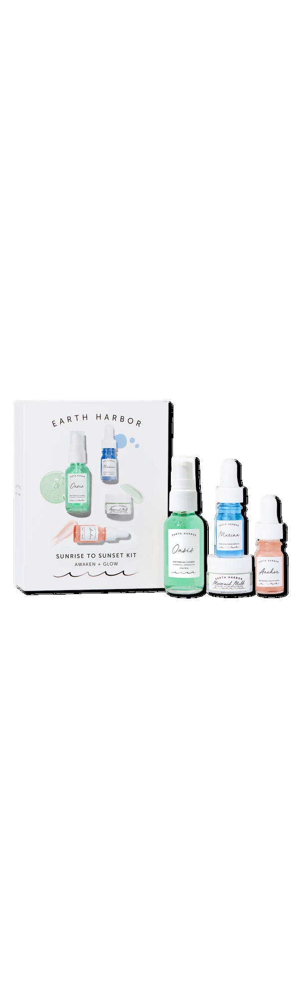 Ulta Earth Harbor  Sunrise to Sunset Natural Skincare Kit
