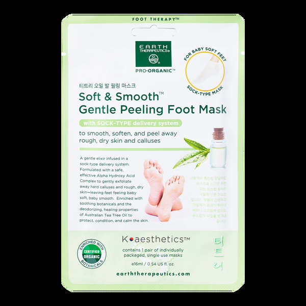 Ulta Earth Therapeutics  Soft & Smooth Gentle Peeling Foot Mask
