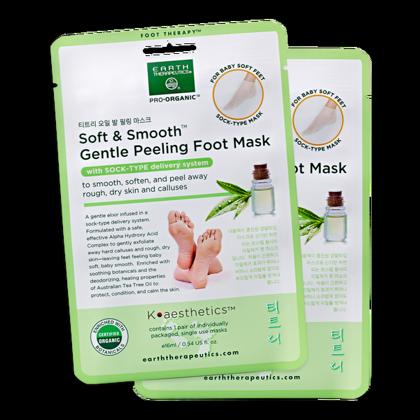 Ulta Earth Therapeutics  Soft & Smooth Gentle Peeling Foot Mask
