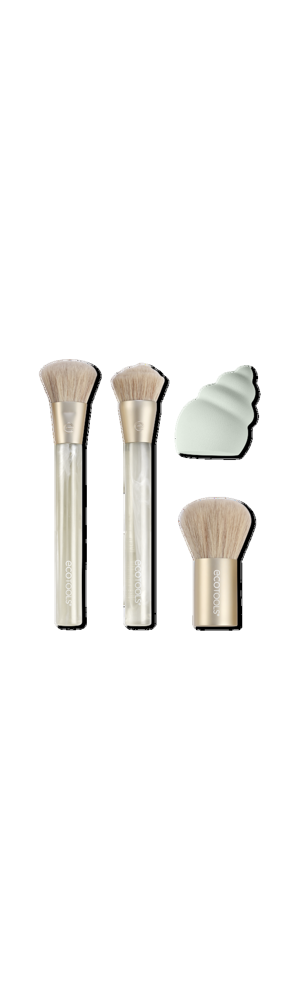 Ulta EcoTools  Sea Gems Face Makeup Brush & Sponge Set