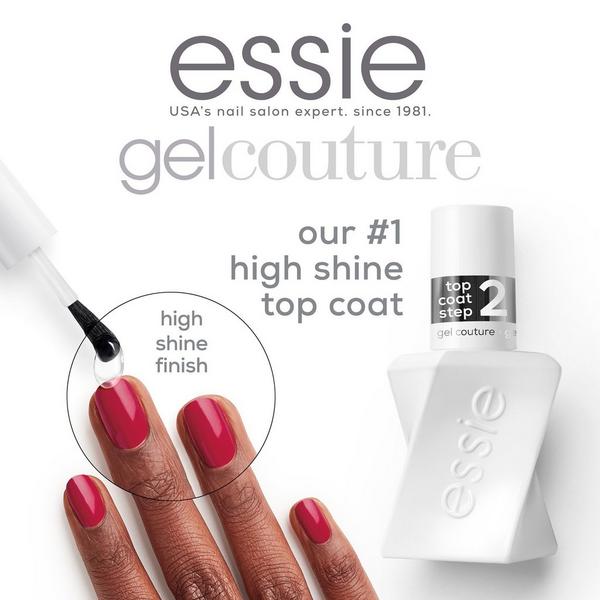 Ulta Essie  Gel Couture Longwear Top Coat Duo Glossy Shine