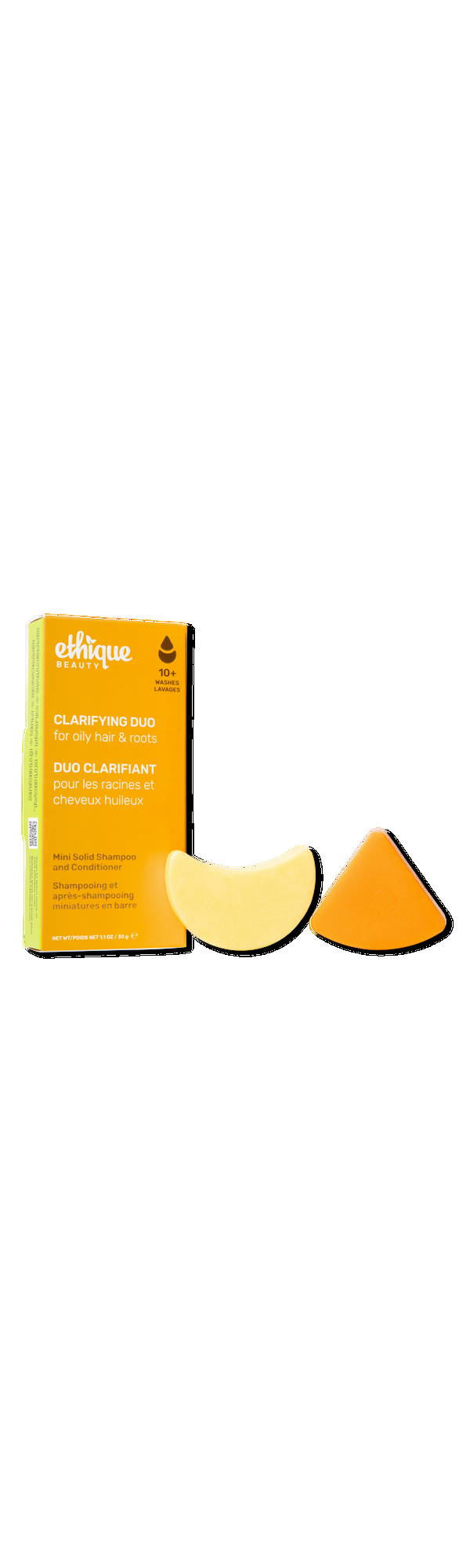Ulta Ethique Beauty  Clarifying Shampoo & Conditioner Mini Bar Set