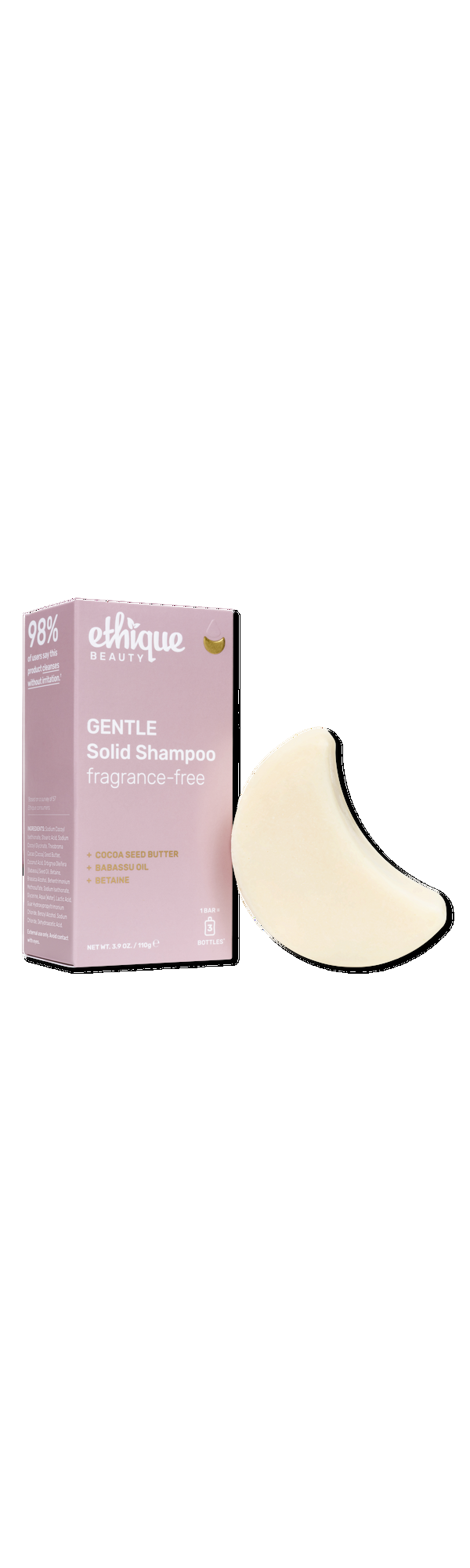 Ulta Ethique Beauty  Gentle Solid Shampoo Bar Fragrance-Free