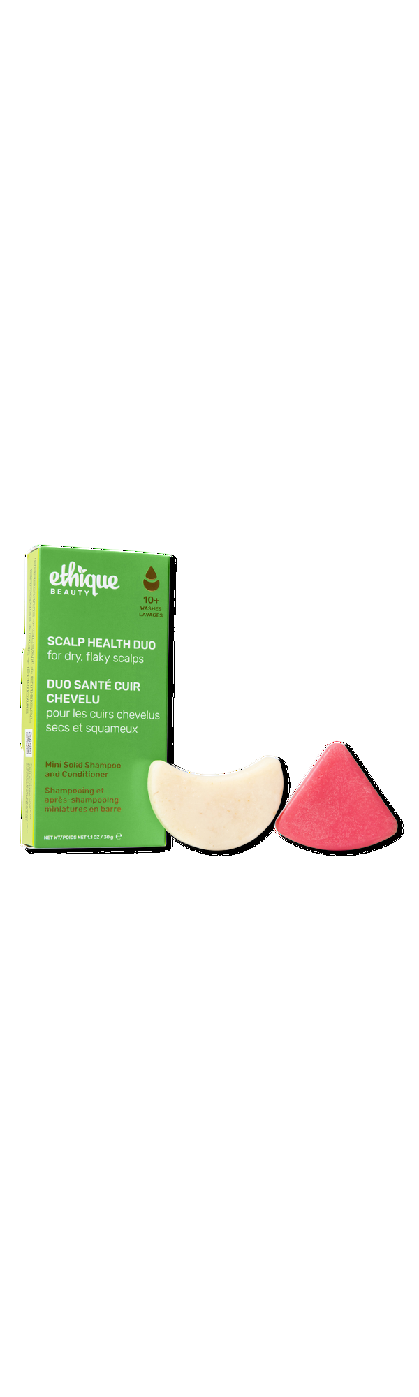 Ulta Ethique Beauty  Scalp Health Shampoo & Conditioner Mini Bar Set