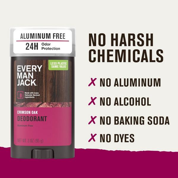 Ulta Every Man Jack  Crimson Oak Men's Long-Lasting Deodorant