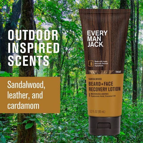 Ulta Every Man Jack  Sandalwood Beard + Face Recovery Lotion