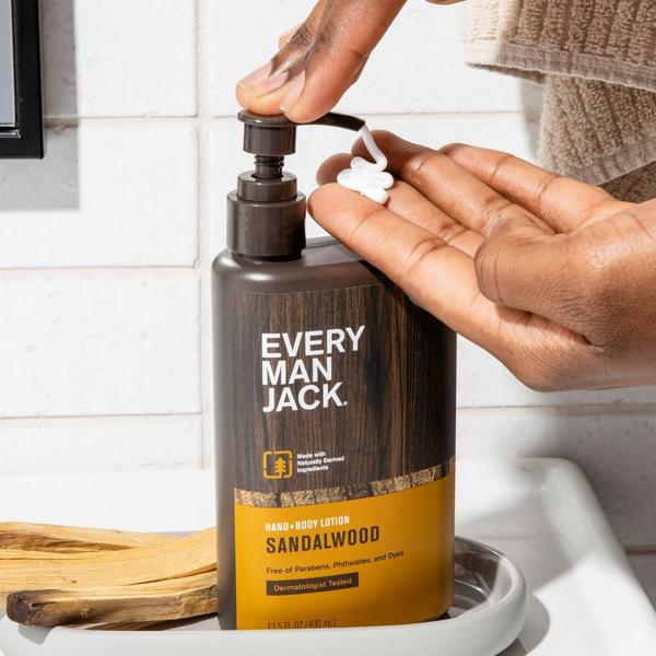 Ulta Every Man Jack  Sandalwood Men's Hydrating Hand & Body Lotion