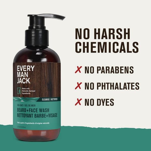 Ulta Every Man Jack  Sea Salt Hydrating Beard + Face Wash