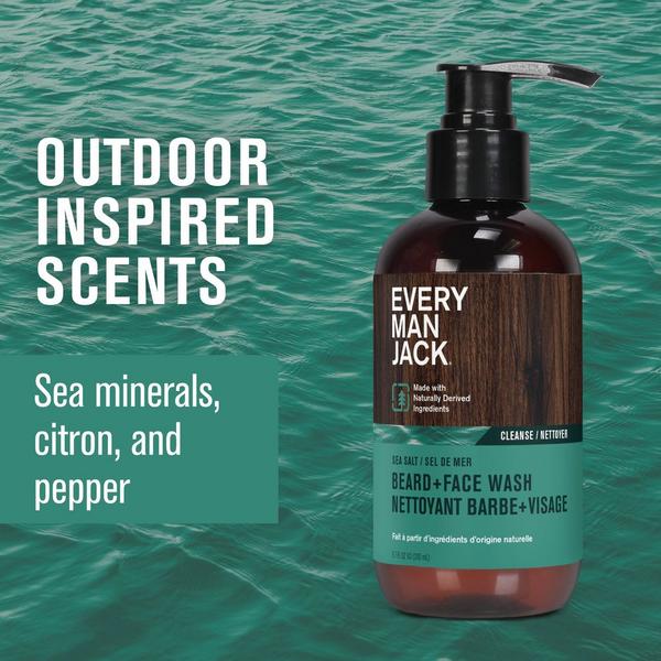 Ulta Every Man Jack  Sea Salt Hydrating Beard + Face Wash