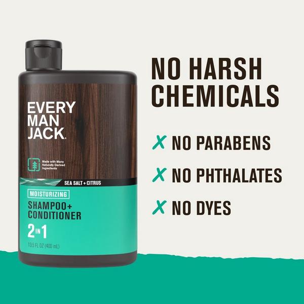 Ulta Every Man Jack  Sea Salt Men's 2-in-1 Daily Shampoo + Conditioner