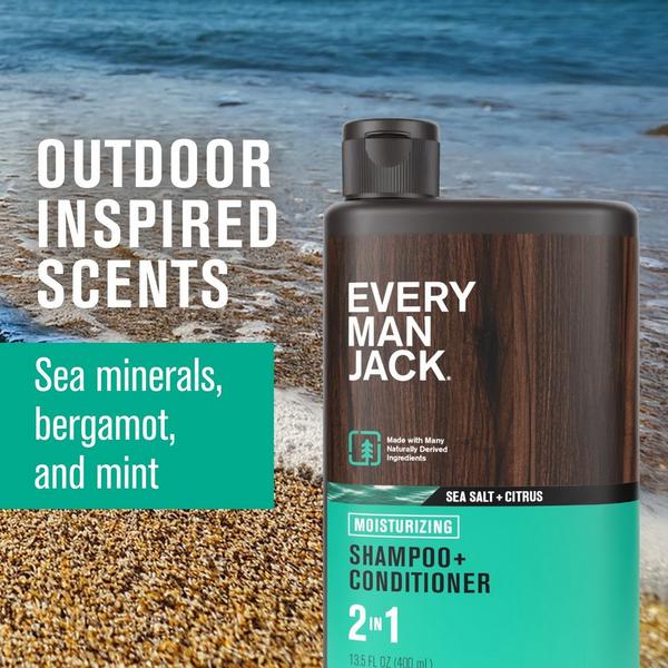 Ulta Every Man Jack  Sea Salt Men's 2-in-1 Daily Shampoo + Conditioner