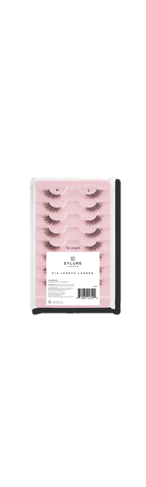 Ulta Eylure  3/4 Length Accent No. 601 Eyelashes Multipack