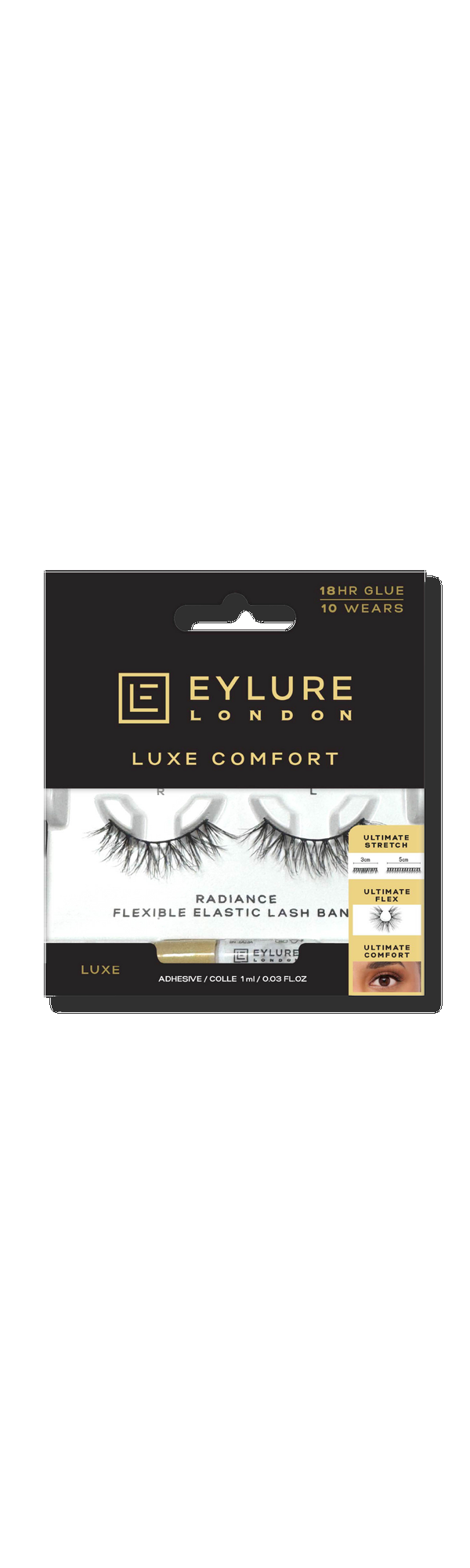 Ulta Eylure  Luxe Comfort Faux Mink False Eyelashes Radiance