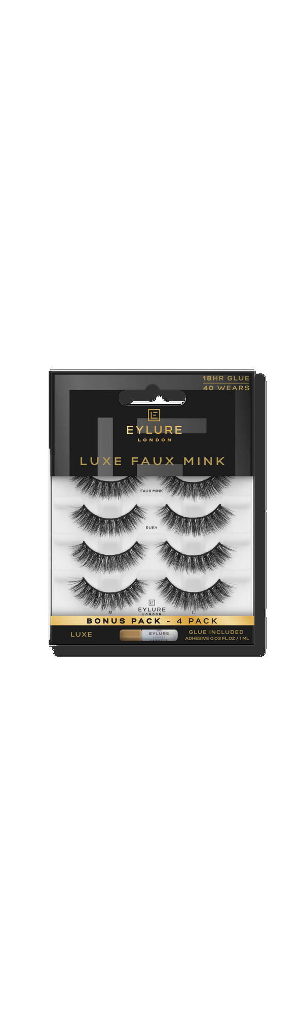 Ulta Eylure  Luxe Faux Mink Ruby Eyelashes Multipack