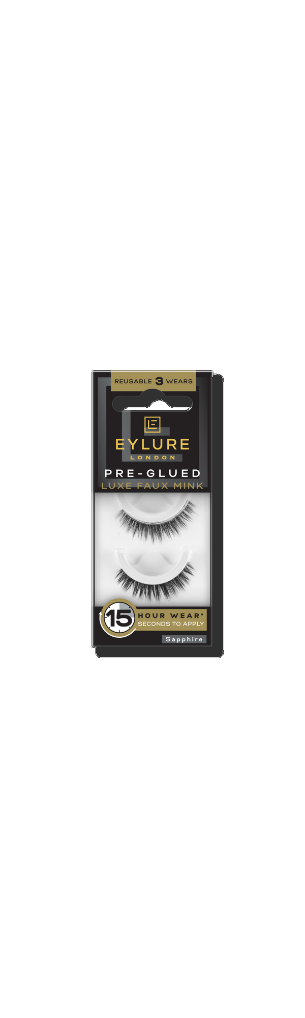 Ulta Eylure  Pre-Glued Luxe Faux Mink Eyelashes Sapphire
