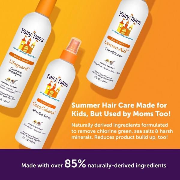 Ulta Fairy Tales  Sun & Swim Shampoo Conditioner And Spray Travel Kit