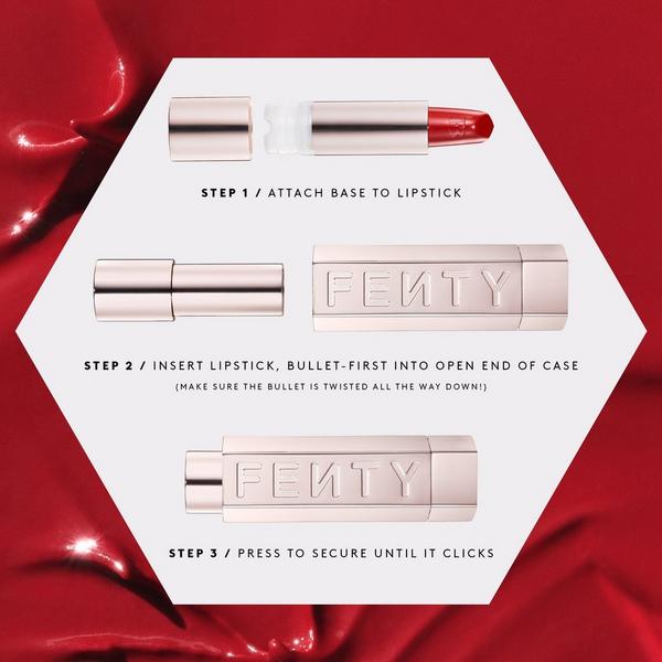 Ulta FENTY BEAUTY By Rihanna  Fenty Icon Semi-Matte Refillable Lipstick