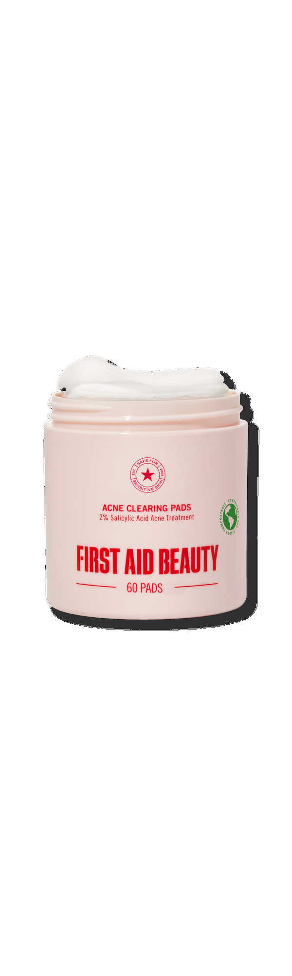 Ulta First Aid Beauty  Acne Clearing Pads 2% Salicylic Acid Acne Treatment