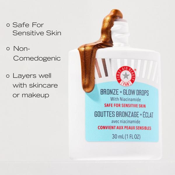 Ulta First Aid Beauty  Bronze + Glow Drops With Niacinamide