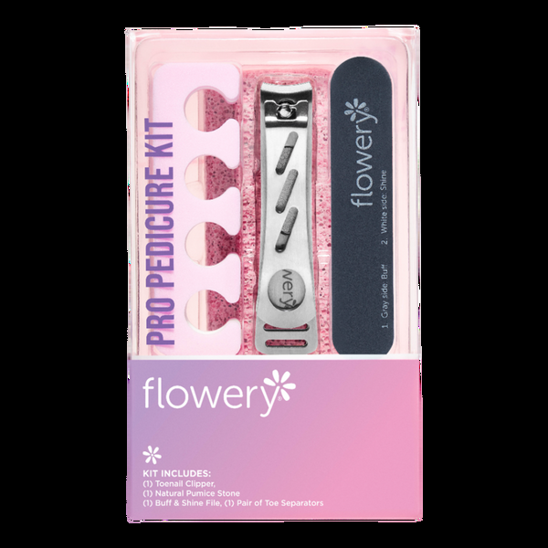 Ulta Flowery  Pro Pedicure Kit - Trim Shape Smooth & Shine