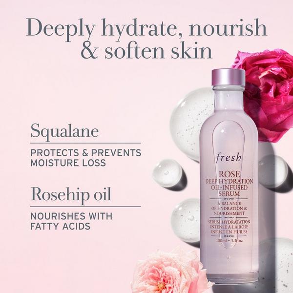 Ulta Fresh  Rose & Squalane Deep Hydration Oil-Infused Serum