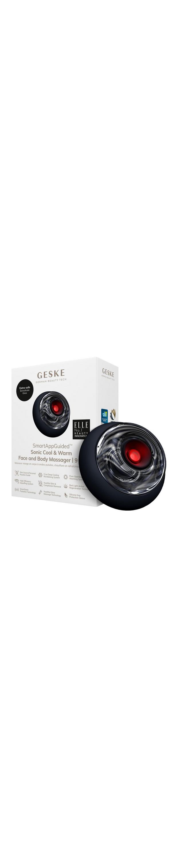 Ulta Geske  SmartAppGuided Sonic Cool & Warm Face and Body Massager 9 in 1