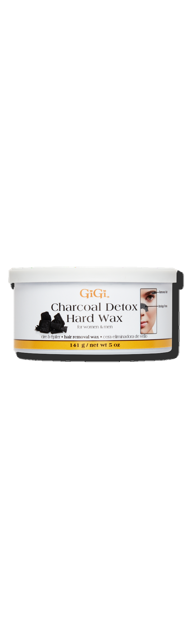 Ulta Gigi  Charcoal Detox Hard Wax Non-Strip Formula