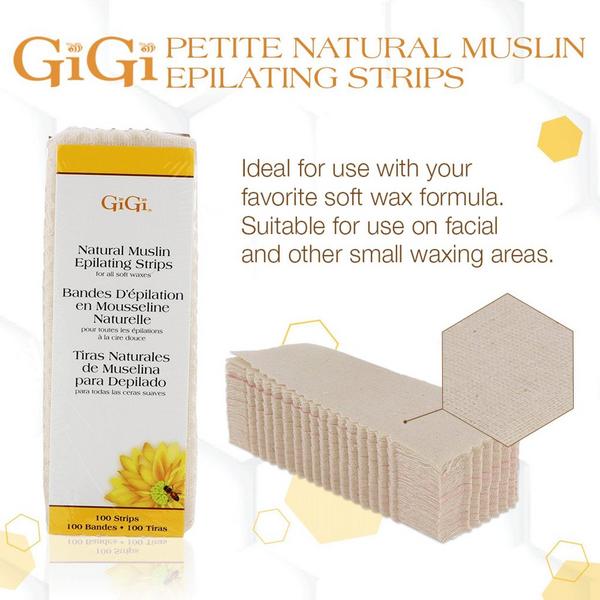 Ulta Gigi  Natural Muslin Epilating Strips & Applicators