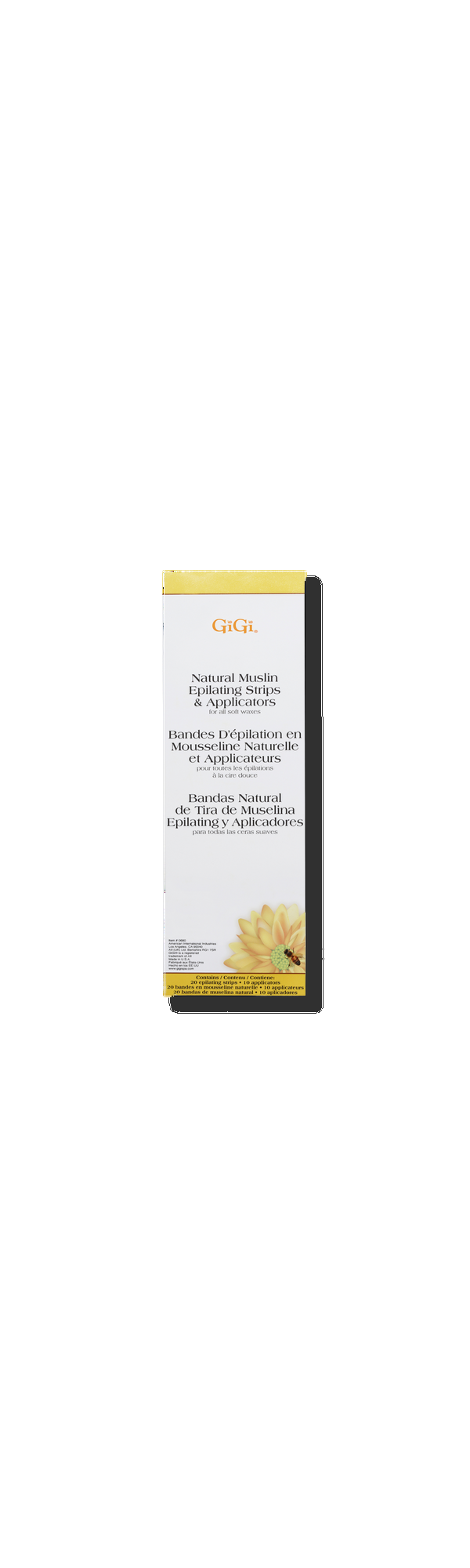 Ulta Gigi  Natural Muslin Epilating Strips & Applicators